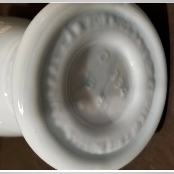 VINTAGE JIM BEAM Whiskey Roman/Greek Blue Decanter - Picture 2 of 6